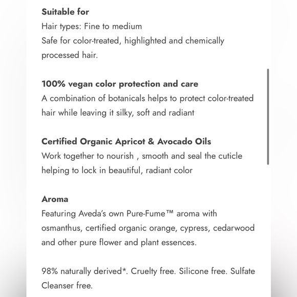 Aveda Color Control Leave-In Treatment - Picture 5 of 5